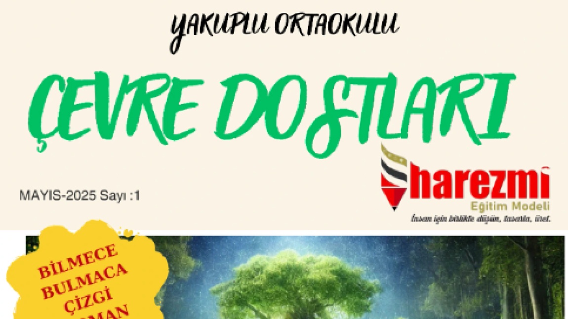Okulumuz  Mayıs ayı DERGİSİ 1.Sayı